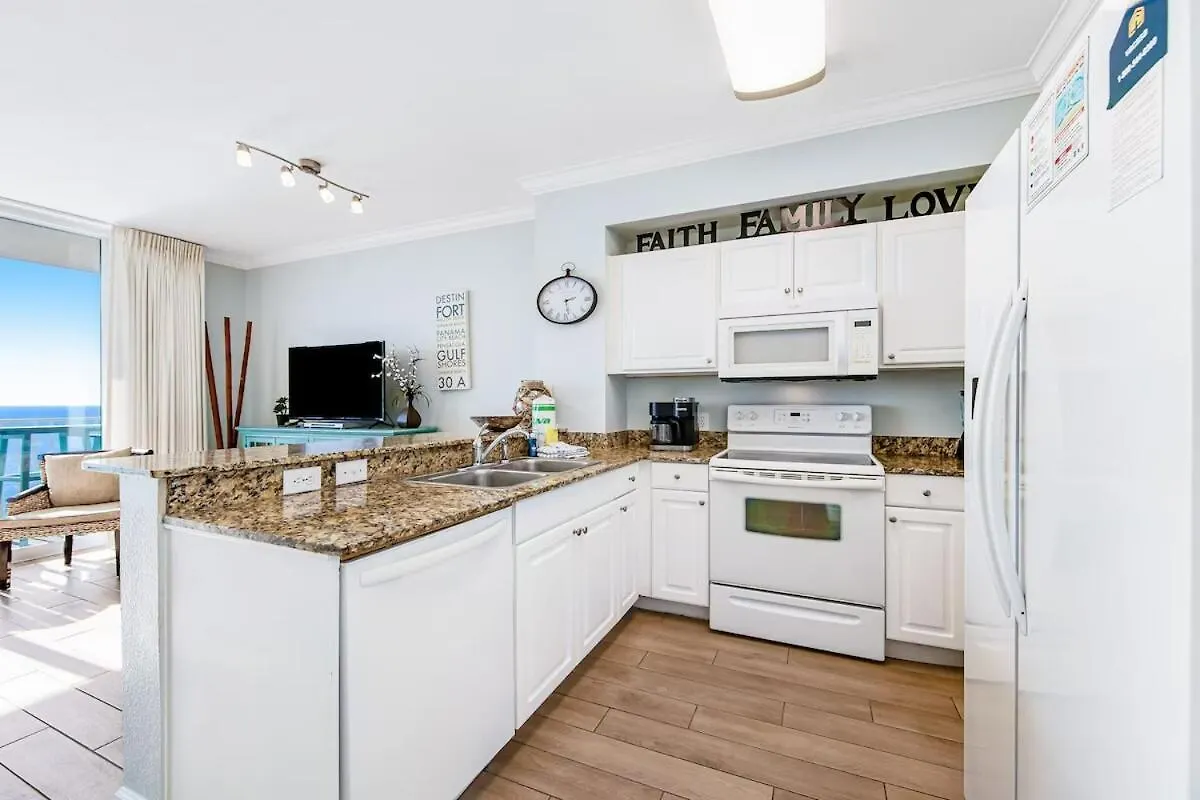 Front Beach Condo At Tidewater Resort, Pcb Panama City Beach ABD
