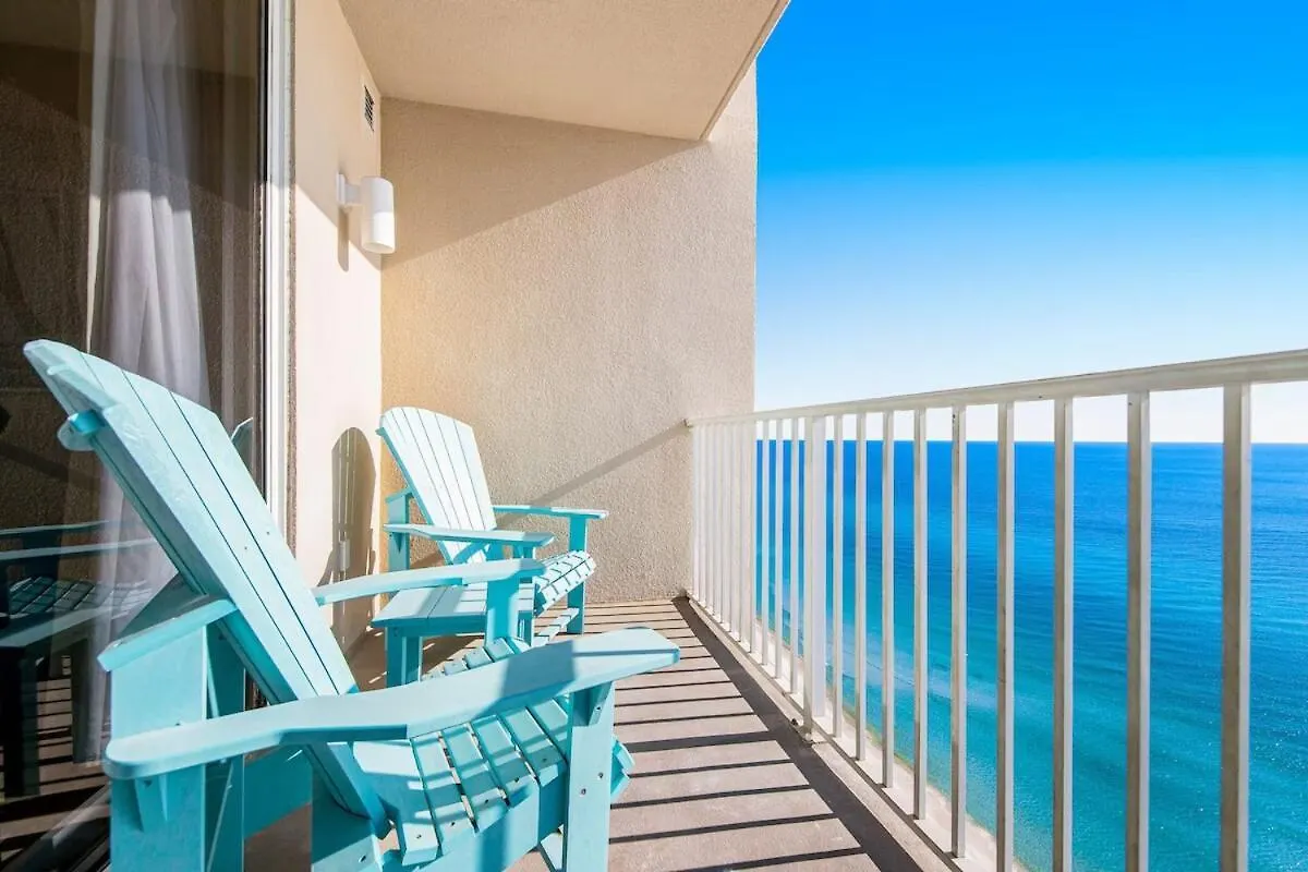 Front Beach Condo At Tidewater Resort, Pcb Panama City Beach Daire