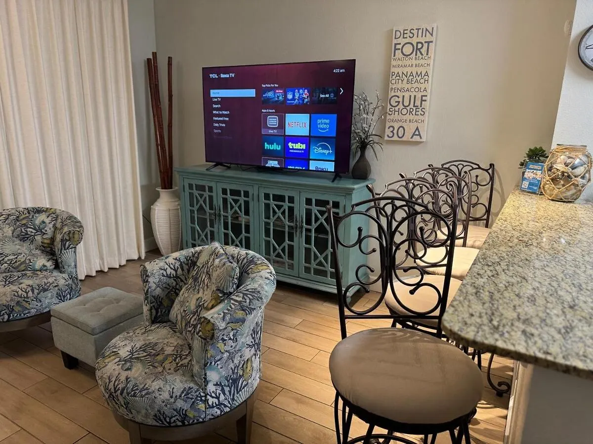 Daire Front Beach Condo At Tidewater Resort, Pcb Panama City Beach ABD